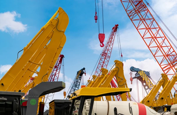 a large inventory of high-quality crane parts available for replacement